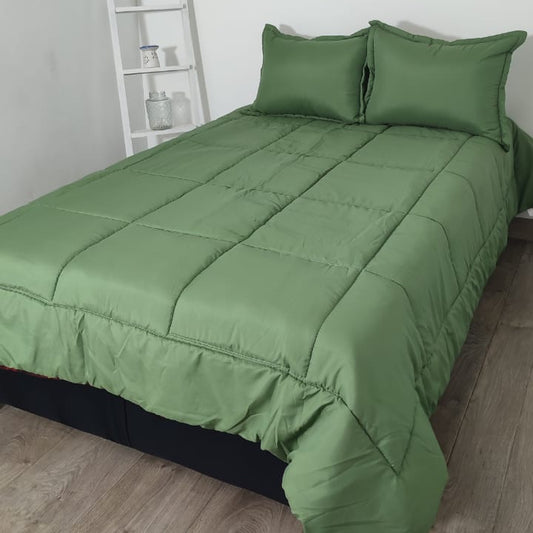 Acolchado Doble Faz Navideño ACONAV007 Cama Doble