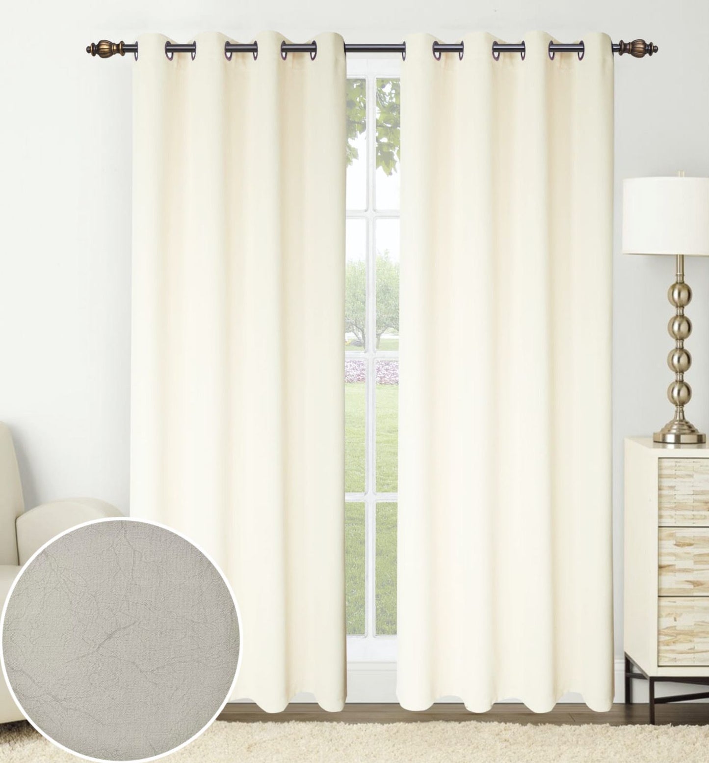 Cortinas Black Out Anti Luz BLACKSF15 BEIGE