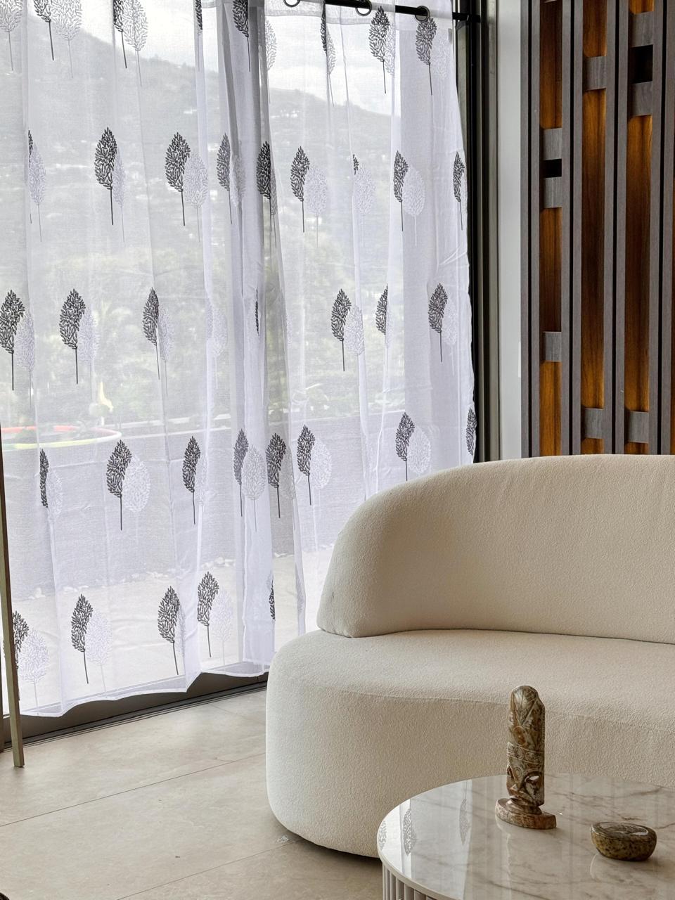 Juego de Velos con Argolla Bordado CVBHCR0003 BLANCO BORDADO GRIS Y BLANCO
