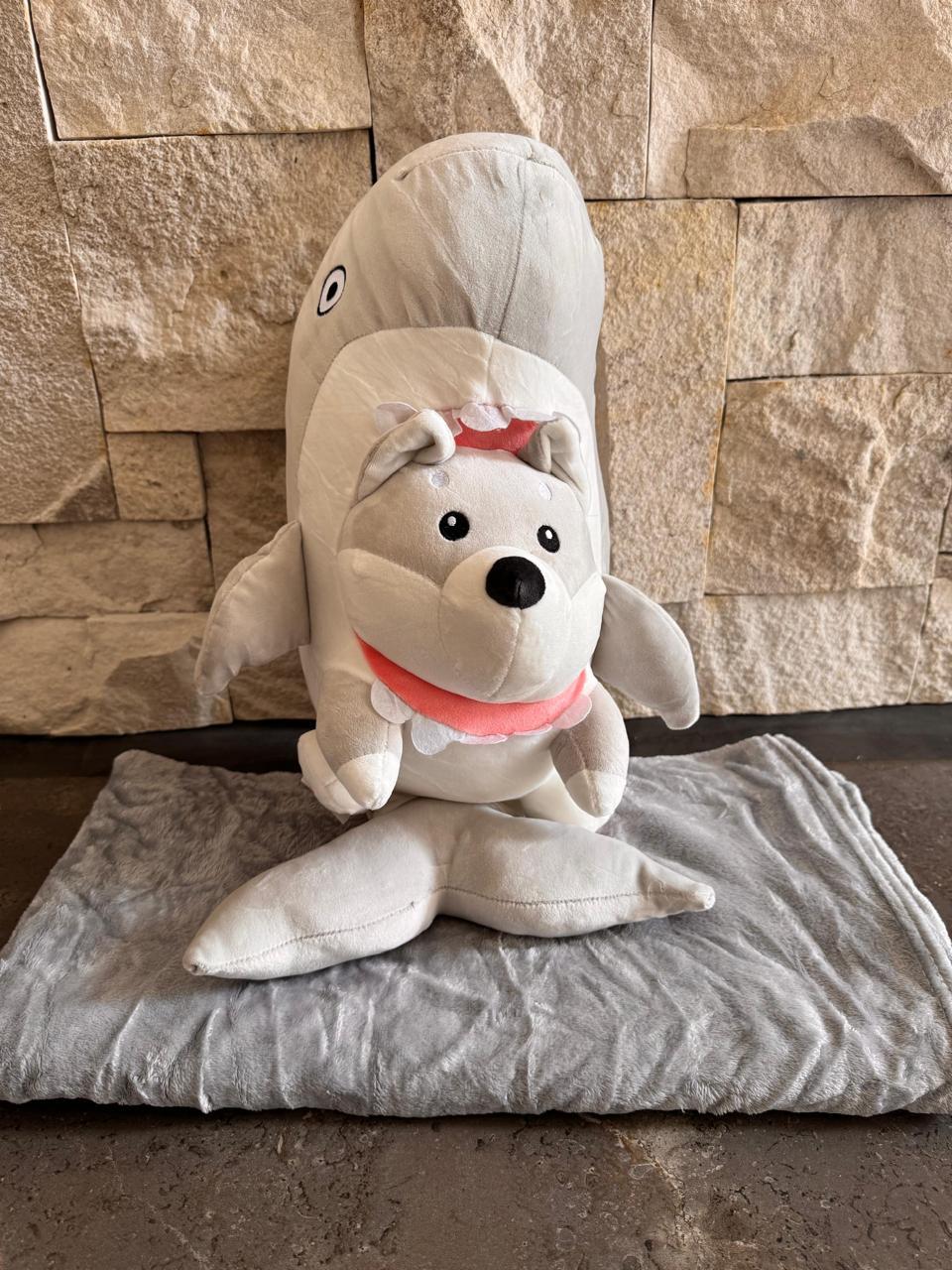 Cobija Peluche PEL058 Tiburón