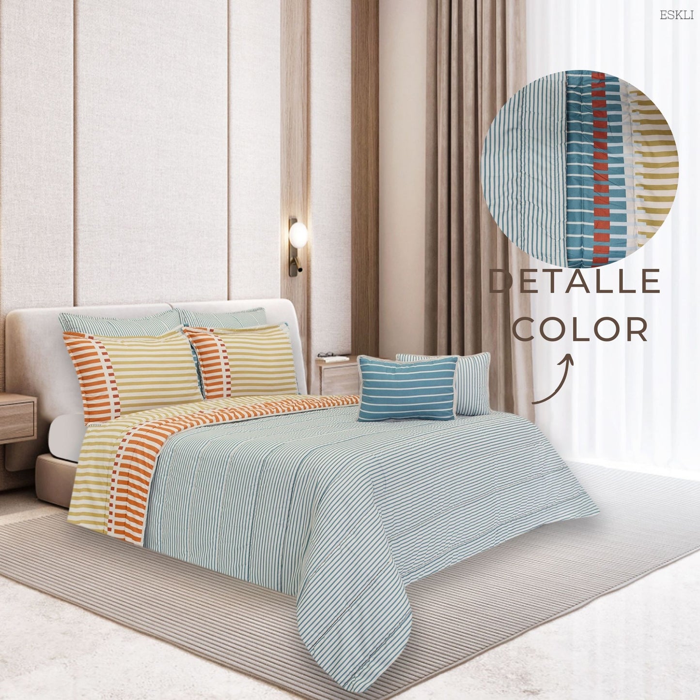 Edredón doble Faz Cama Sencilla (1.00x 1.90) PRIM542