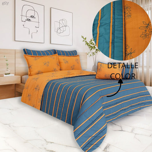 Edredón doble Faz Cama Sencilla (1.00 x 1.90) PRIM565