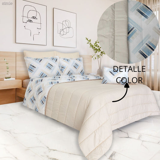 Edredón doble Faz Cama Sencilla (1.00 x 1.90) PRIM568