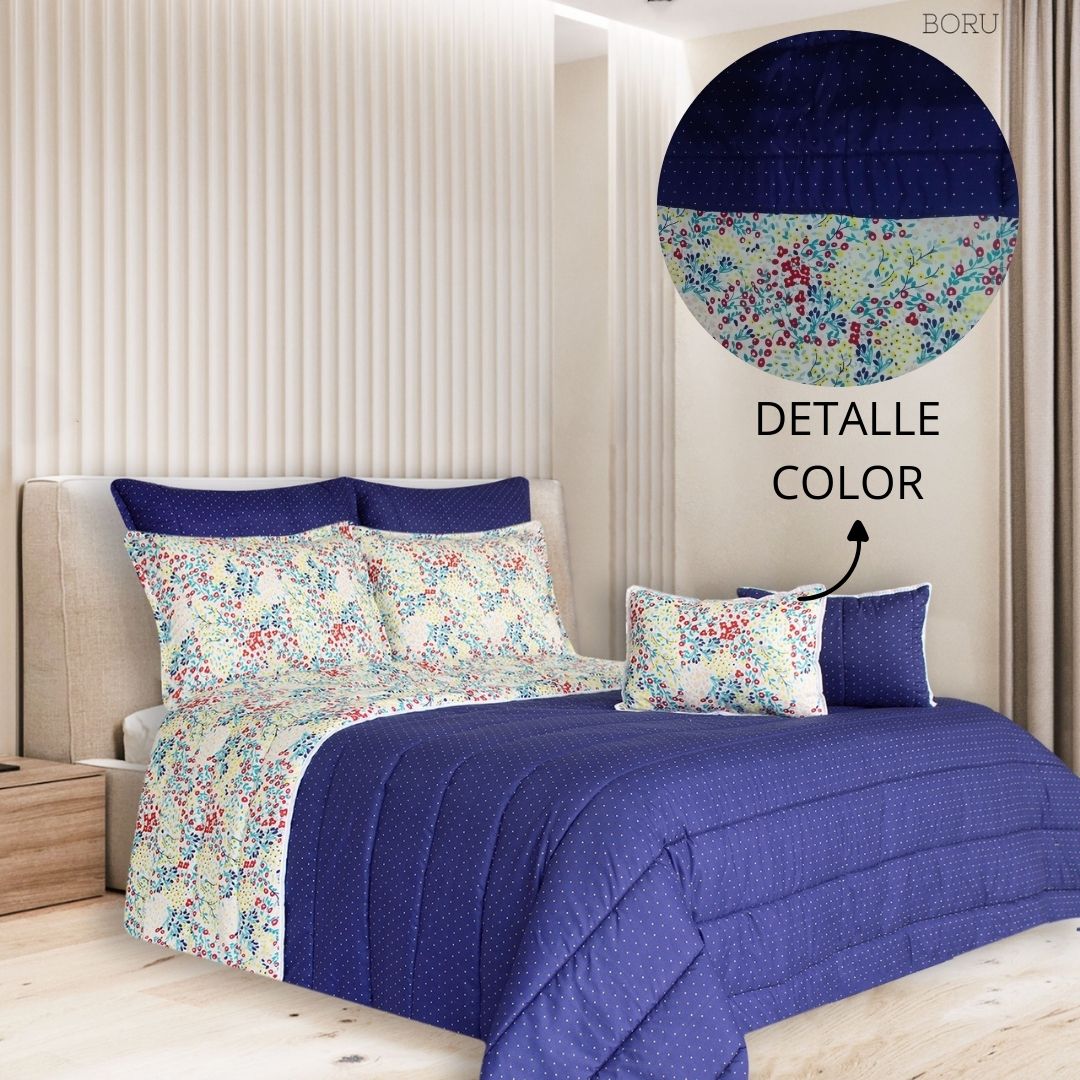 Edredón doble Faz Cama Queen (1.60 x 1.90) PRIM583