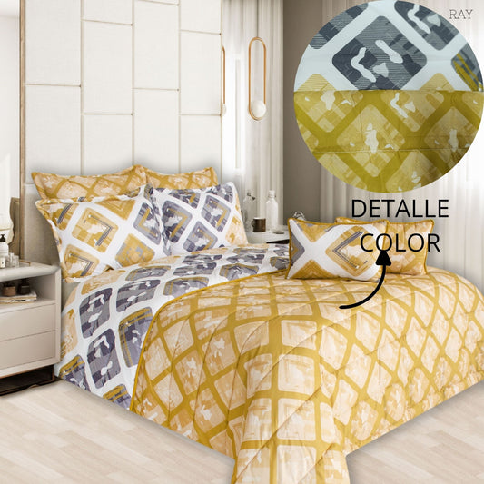 Edredón doble Faz Cama King (2.00 x 2.00) PRIM613