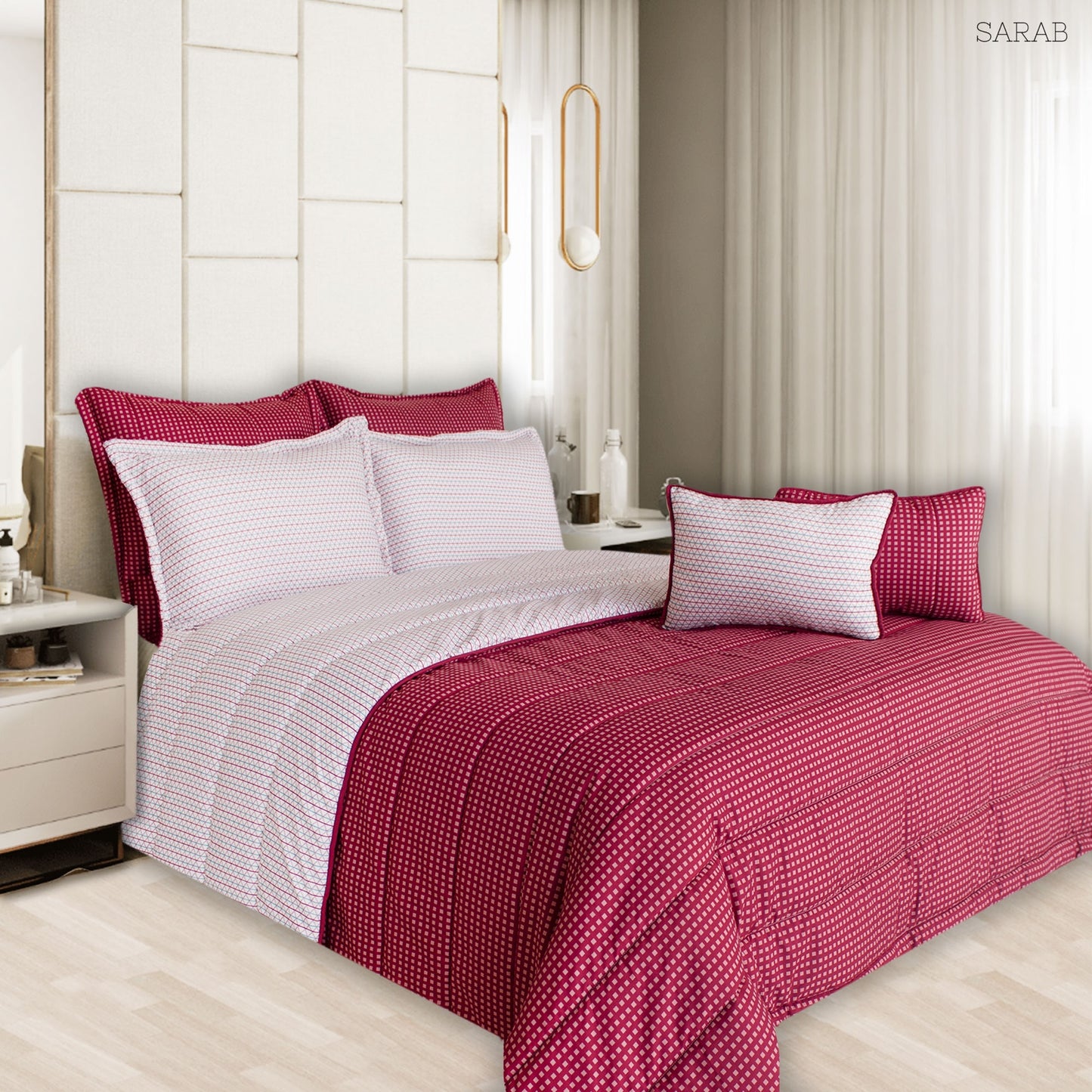 Edredón doble Faz Cama King (2.00 x 2.00) PRIM615