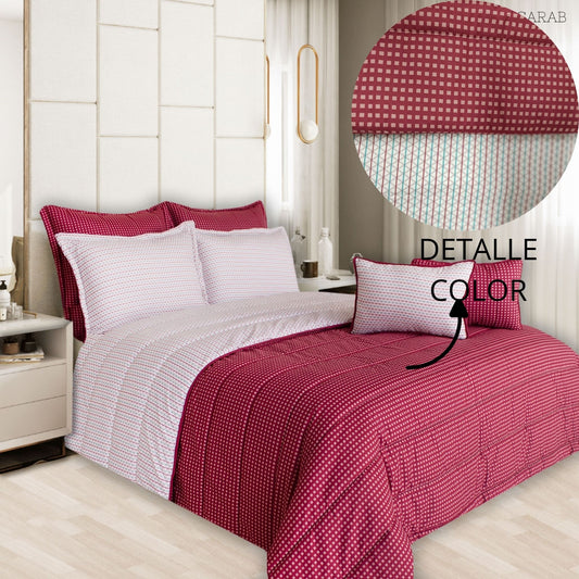 Edredón doble Faz Cama King (2.00 x 2.00) PRIM615