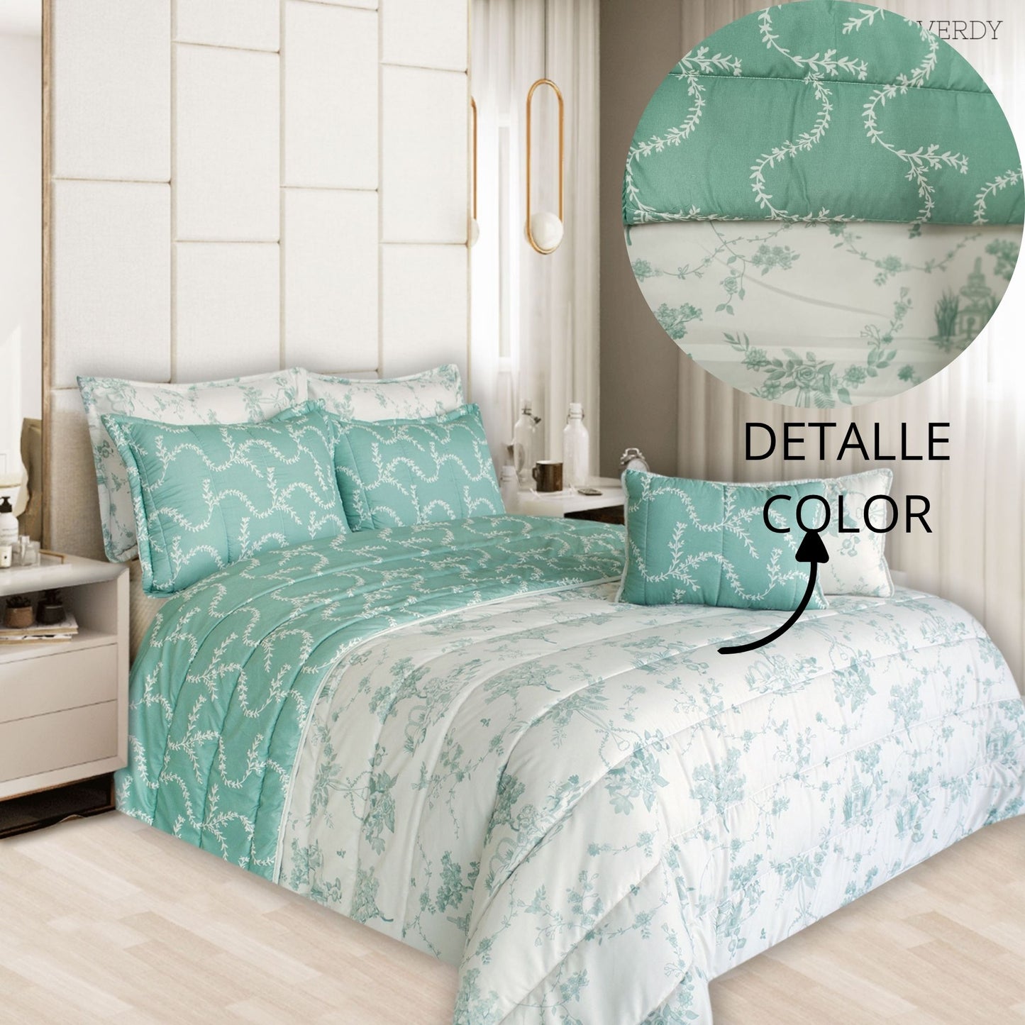 Edredón doble Faz Cama King (2.00 x 2.00) PRIM616