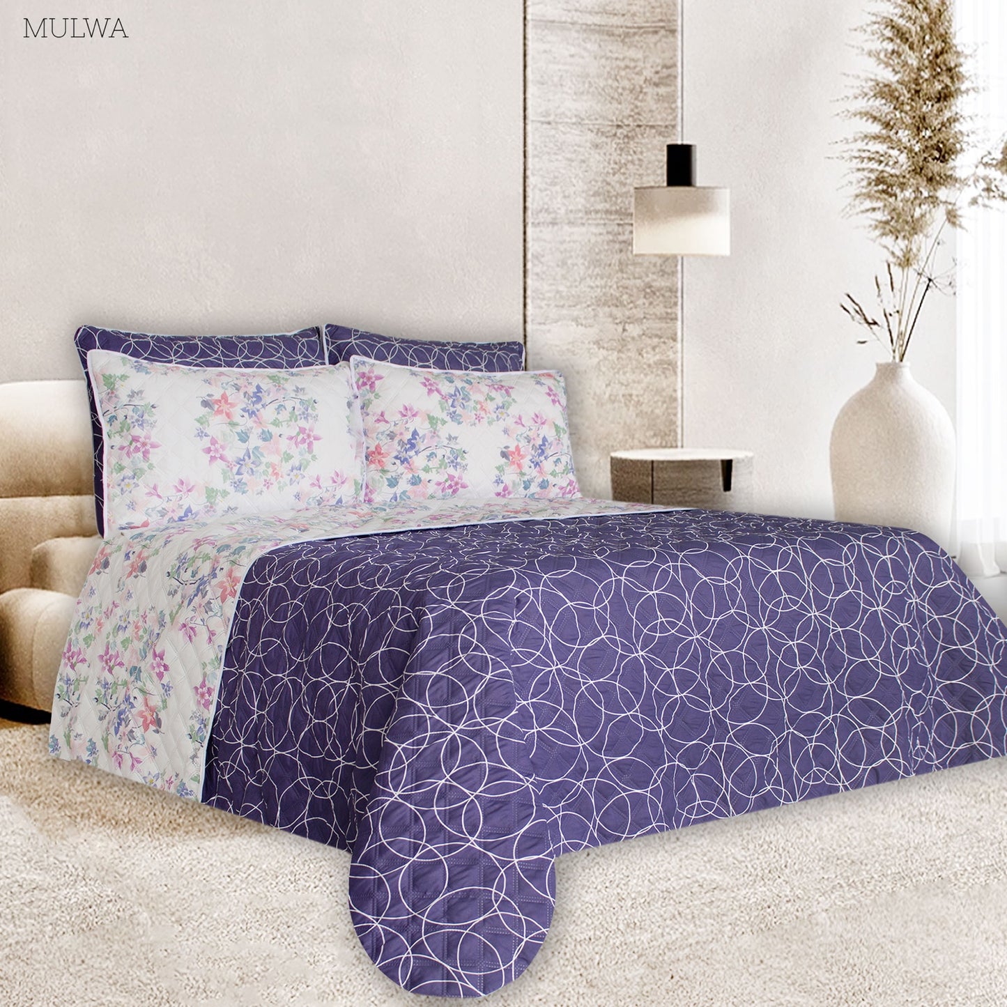 Colcha Termosellada Doble Faz Cama Queen (1.60 x 1.90) RAG698
