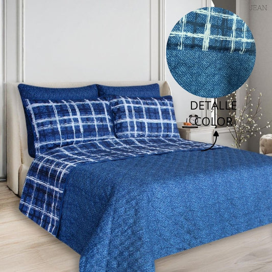 Colcha Termosellada Doble Faz Cama Doble (1.40 x 1.90) RAG727