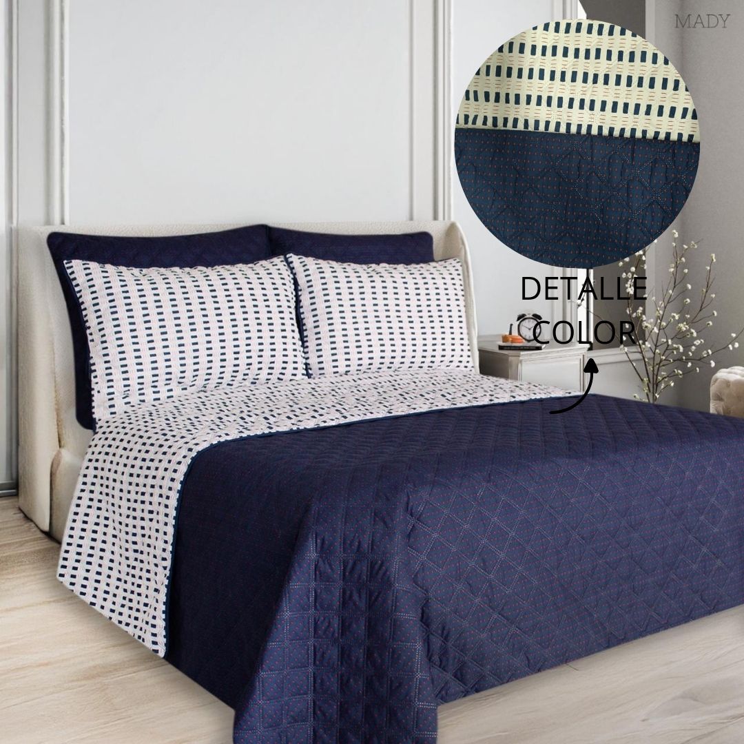 Colcha Termosellada Doble Faz Cama King (2.00 x 2.00) RAG728