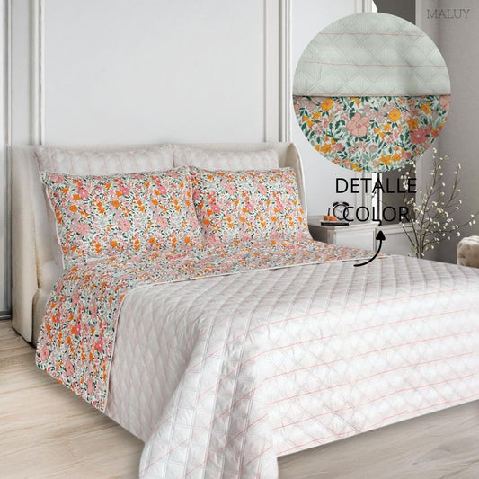 Colcha Termosellada Doble Faz Cama Doble (1.40 x 1.90) RAG729