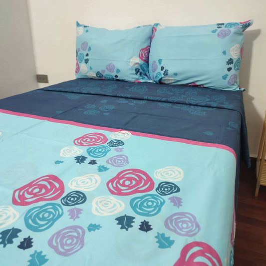 Juego de Sábanas cama doble (1.40 x 1.90) SABMF921