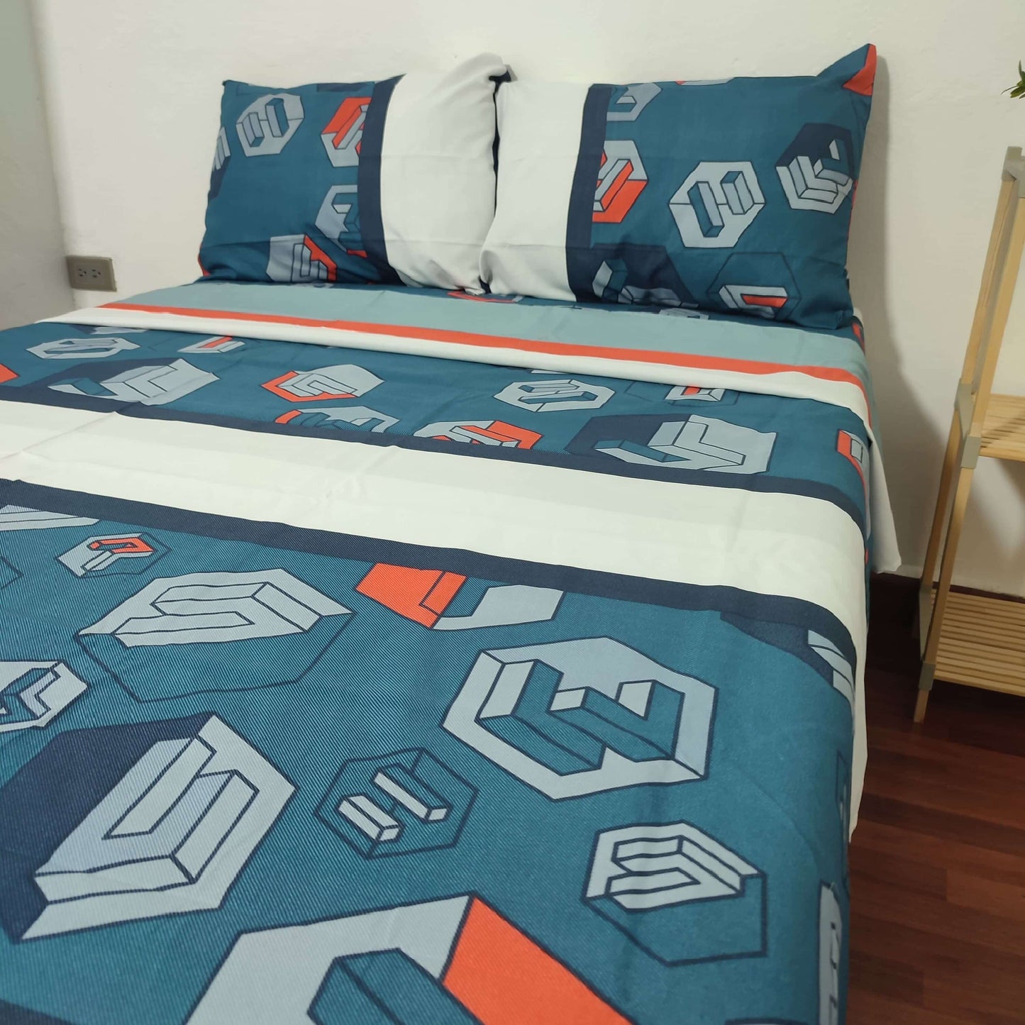 Juego de Sábanas cama King (2.00 x 2.00 ) SABMF922
