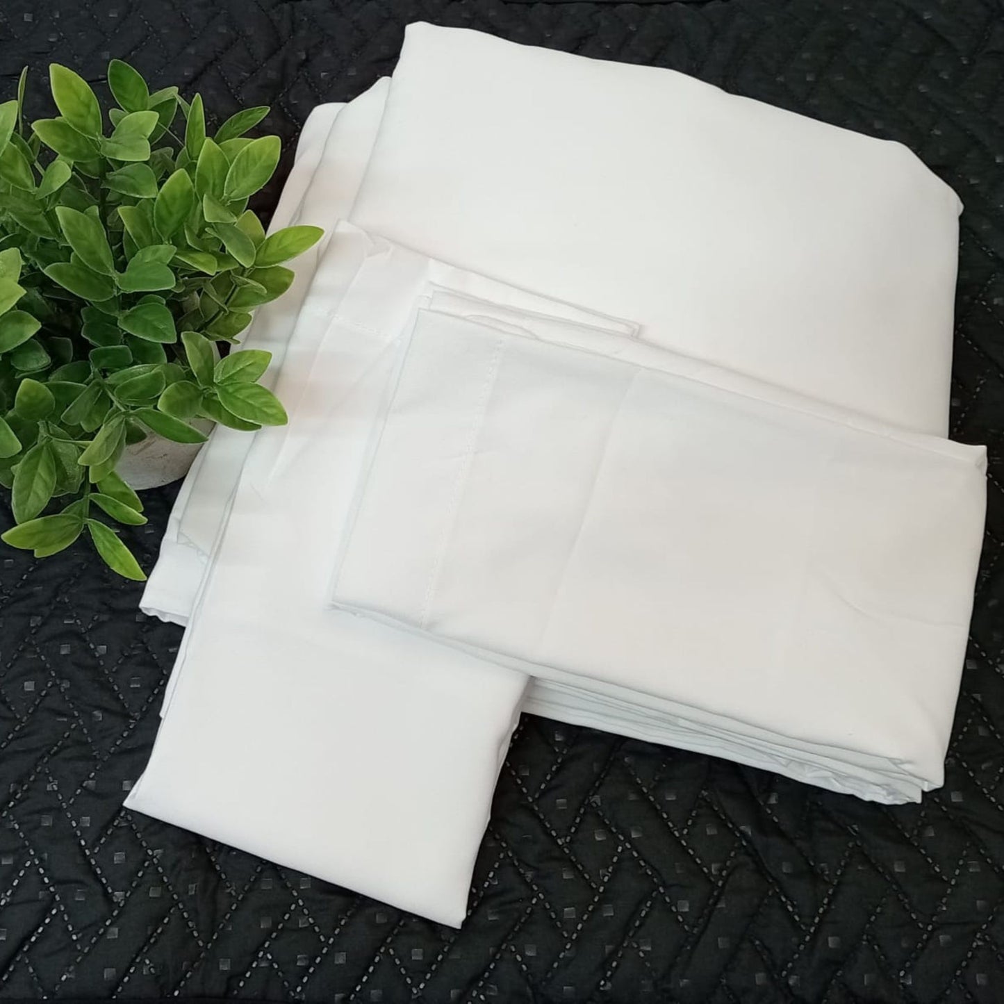 Sábanas 180 hilos (2.00 x 2.00 ) BLANCA