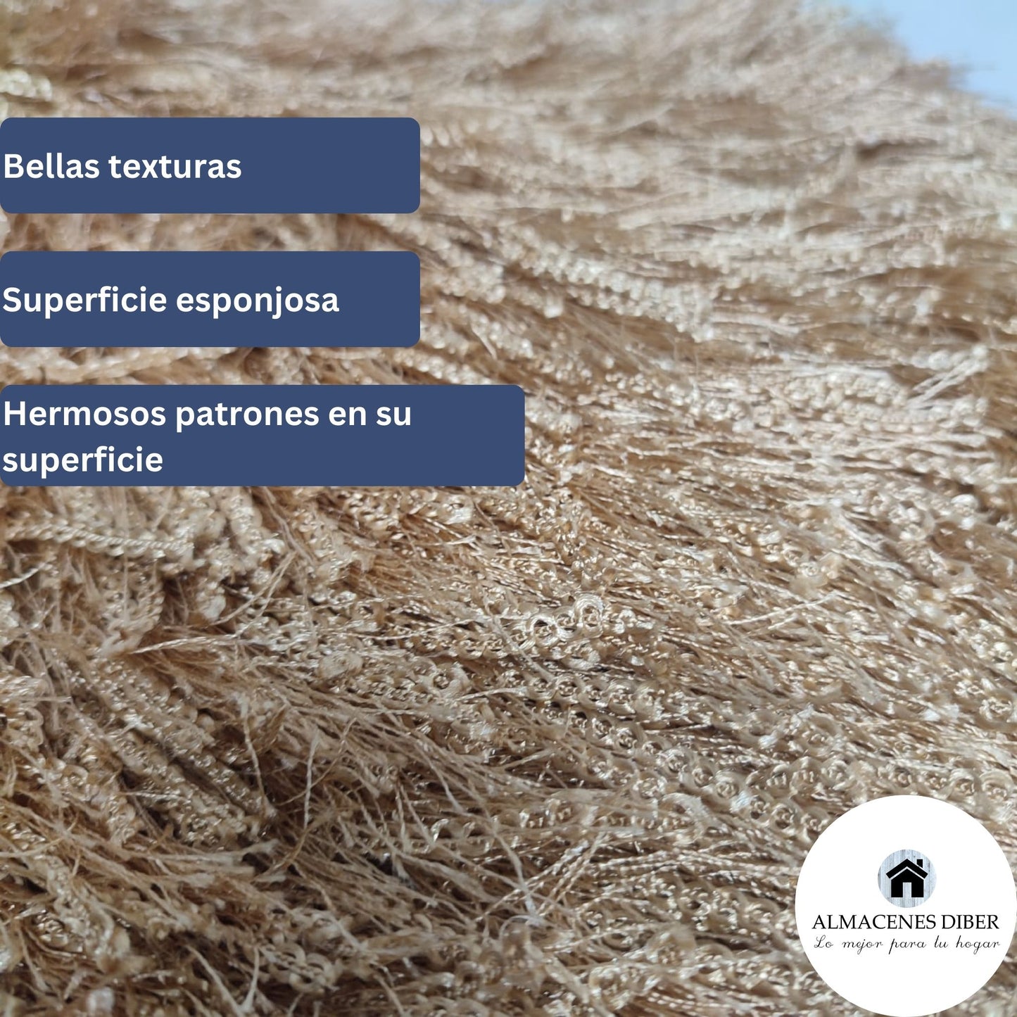 Forro de Cojín de Lujo Dorado