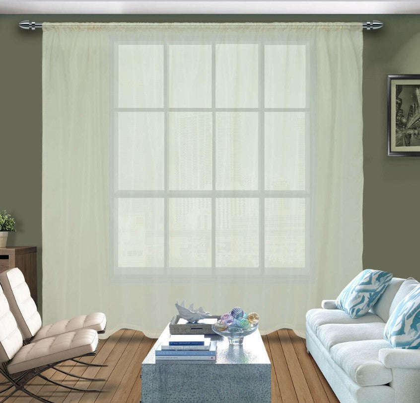 Velo Liso Beige 2.80 x 2.20