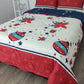 Acolchado Doble Faz  Navideño ACONAV001 Cama Doble