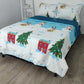 Acolchado Doble Faz  Navideño ACONAV04 Cama King