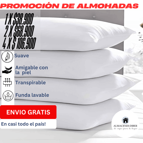Almohada Fibra Siliconada