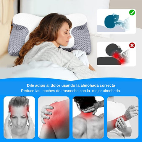 Almohada Ergonómica Cuello y Brazos