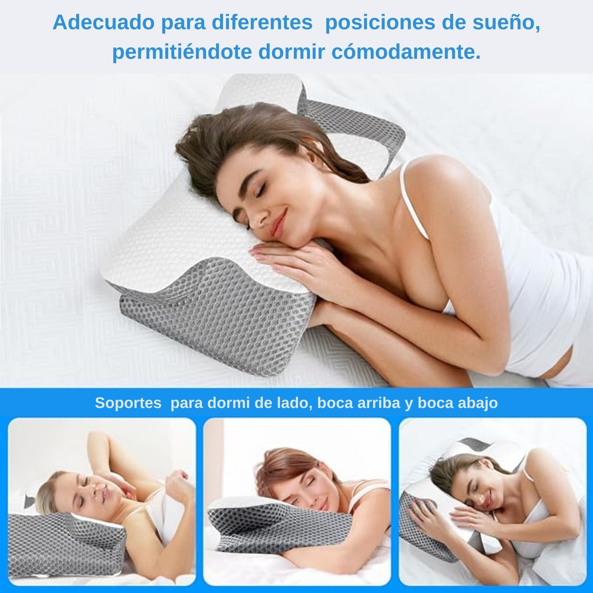 Almohada Ergonómica Cuello y Brazos