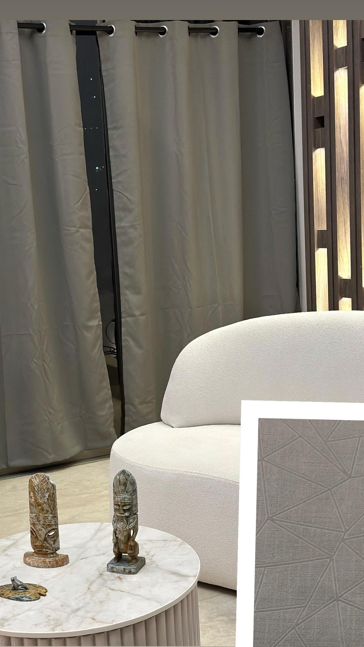 Cortinas Black Out Anti Luz BLACKSF34 GRIS