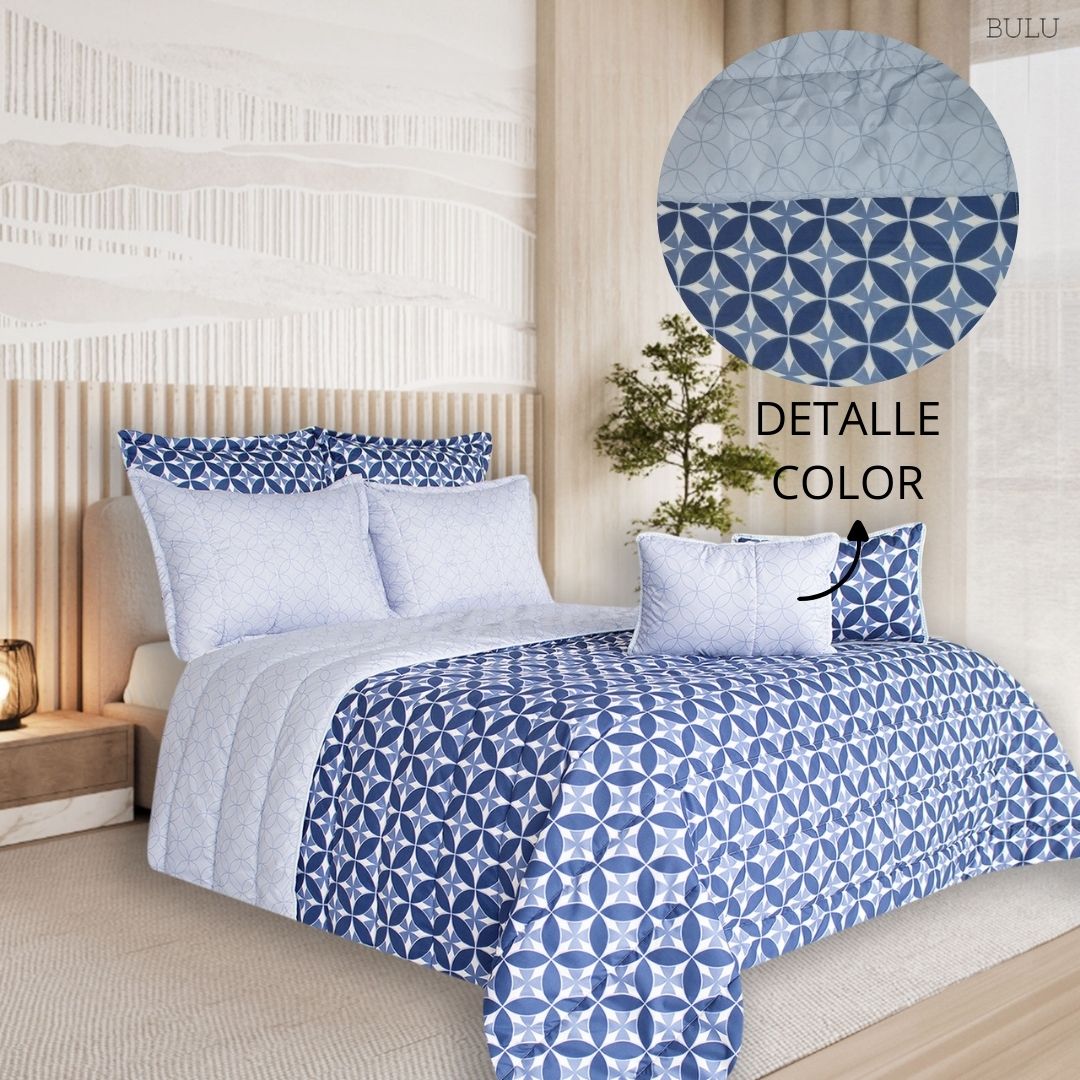 Edredón doble Faz Cama Queen (1.60 x 1.90) PRIM594