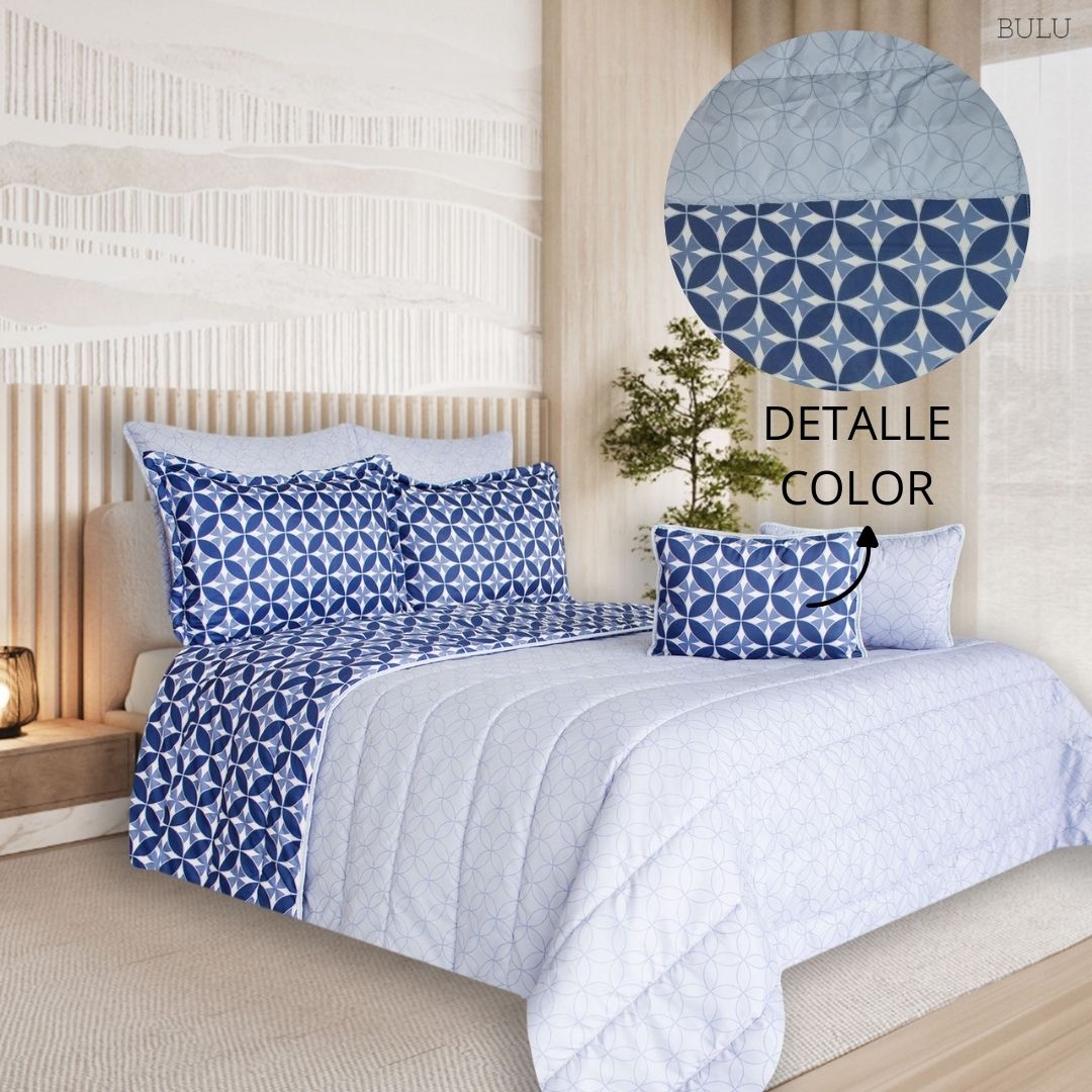 Edredón doble Faz Cama Queen (1.60 x 1.90) PRIM594