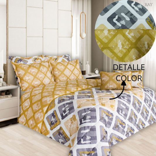Edredón doble Faz Cama Queen (1.60 x 1.90) PRIM613