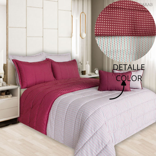 Edredón doble Faz Cama King (2.00 x 2.00) PRIM615