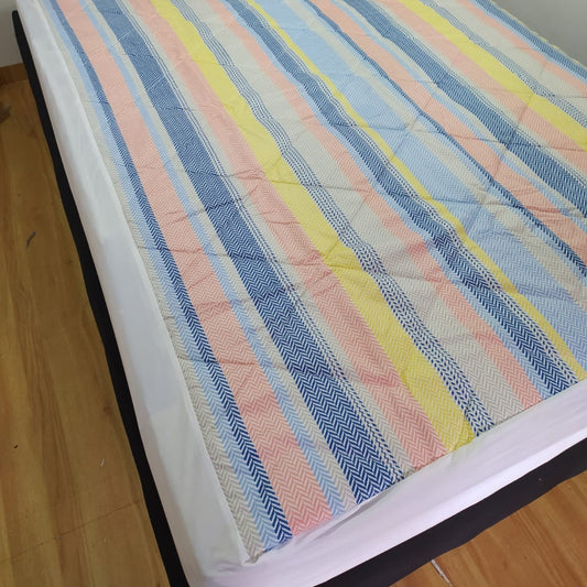 Protector de colchon ajustable cama Semi Doble PROTC76