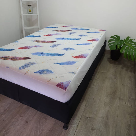 Protector de Colchón Ajustable Cama Semi Doble PROTC85