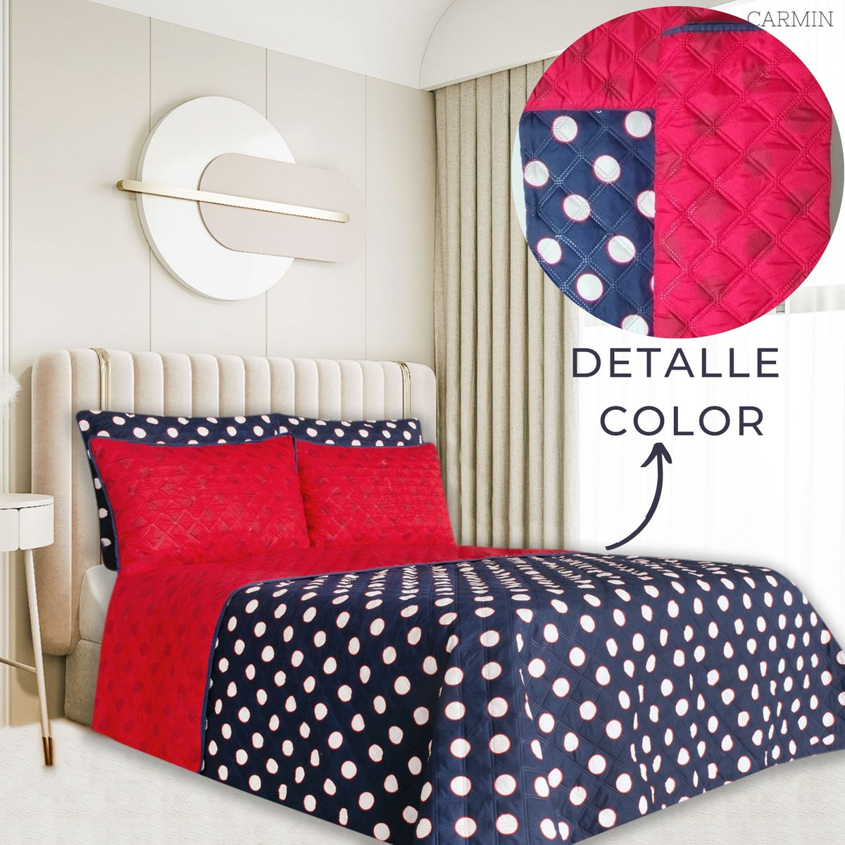 Colcha Termosellada Doble Faz Cama Sencilla (1.00 x 1.90) RAG610