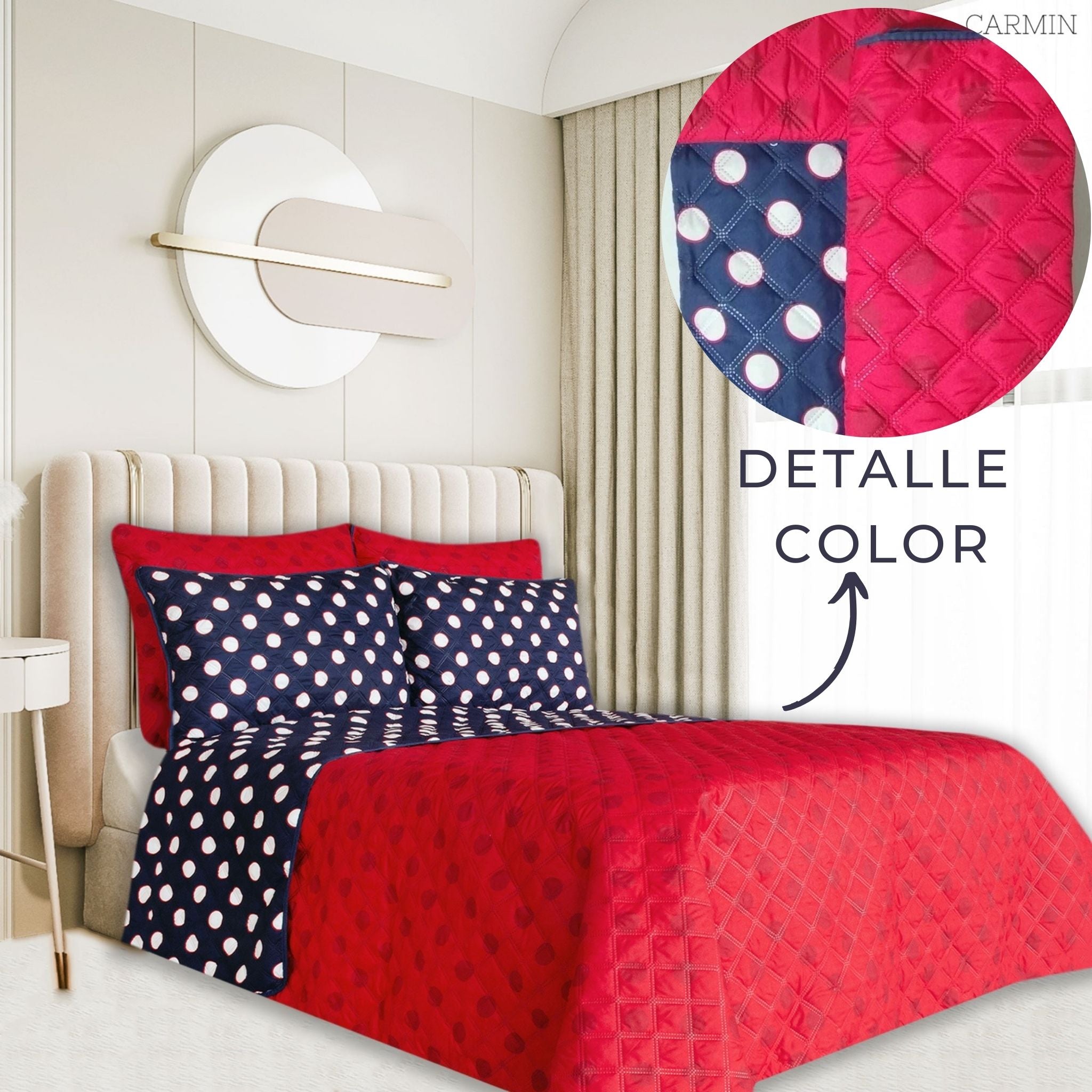 Colcha Termosellada Doble Faz Cama Sencilla (1.00 x 1.90) RAG610