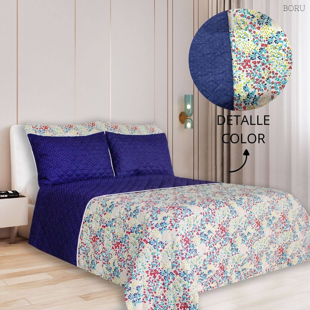 Colcha Termosellada Doble Faz Cama Queen (1.60 x 1.90) RAG673