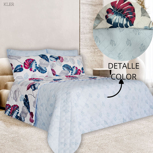 Colcha Termosellada Doble  Faz Cama Doble (1.40 x 1.90) RAG696