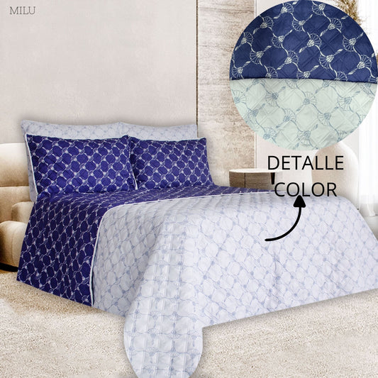 Colcha Termosellada Doble Faz Cama Doble (1.40 x 1.90) RAG697