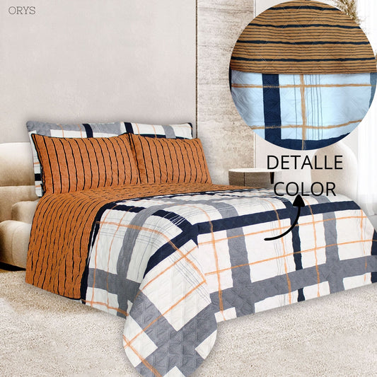 Colcha Termosellada Doble Faz Cama Queen (1.60 x 1.90) RAG699