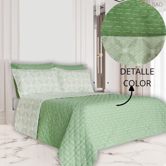 Colcha Termosellada Doble Faz Cama Doble (1.40 x 1.90) RAG707