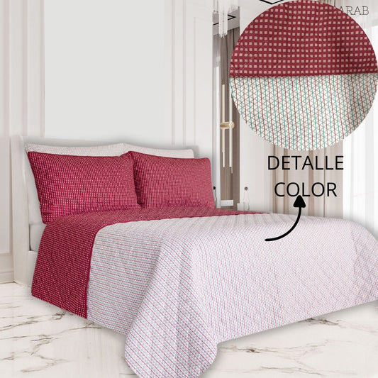 Colcha Termosellada Doble Faz Cama Doble (1.40 x 1.90) RAG708