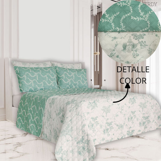 Colcha Termosellada Doble Faz Cama King (2.00 x  2.00) RAG609