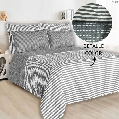 Colcha Termosellada Doble Faz Cama Sencilla (1.00 x 1.90) RAG711