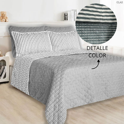 Colcha Termosellada Doble Faz Cama Sencilla (1.00 x 1.90) RAG711