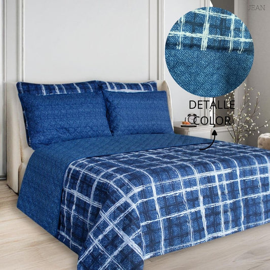 Colcha Termosellada Doble Faz Cama Doble (1.40 x 1.90) RAG727