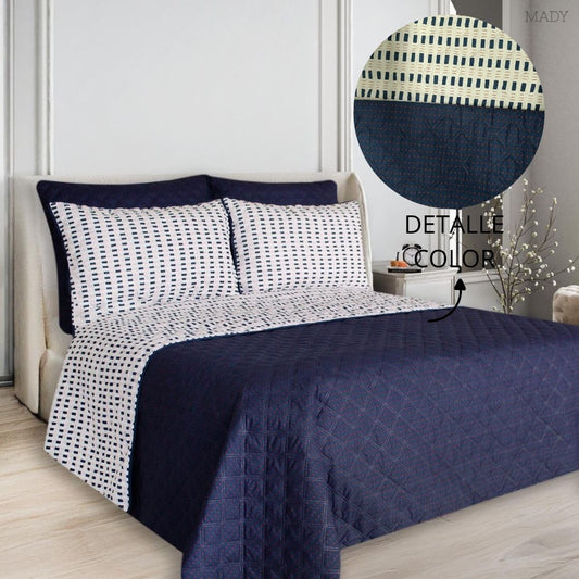 Colcha Termosellada Doble Faz Cama King (2.00 x  2.00) RAG728