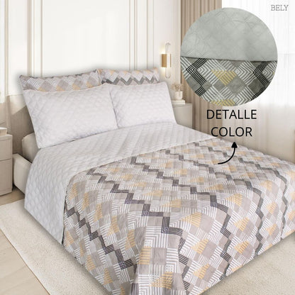 Colcha Termosellada Doble Faz Cama Doble (1.40 x 1.90) RAG733