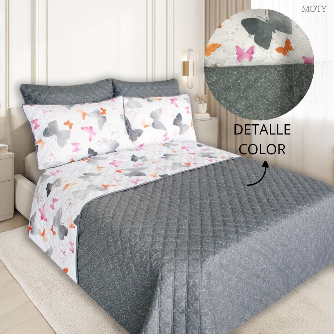 Colcha Termosellada Doble Faz Cama Doble (1.40 x 1.90) RAG738