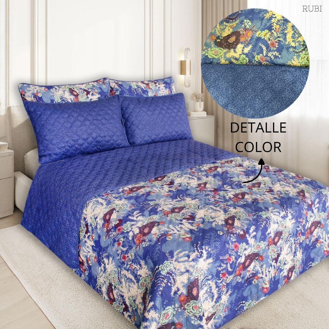 Colcha Termosellada Doble Faz Cama Doble (1.40 x 1.90) RAG740