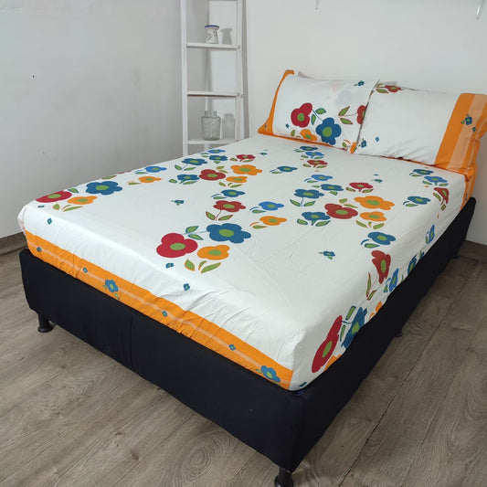 Juego de Sábanas cama King (2.00 x 2.00 ) SABMF637